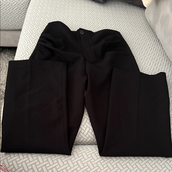 ZARA Black Dress Pants - Picture 1 of 6